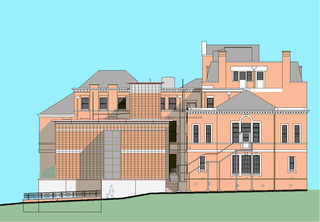 Hospital extension drawing